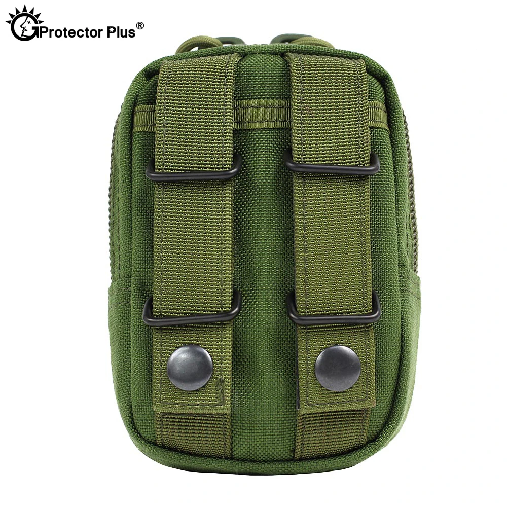 Protector Plus Camo Civilian Accessory Bag Waterproof Tactical Molle Pouch Outdoor Travel Hunting Camping Mobile Phone Sport Bag