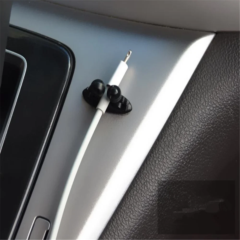 Car earphone cord clip fixed buckle for Peugeot RCZ 206 207 208 301 307 308 406 407 408 508 2008 3008 4008 5008