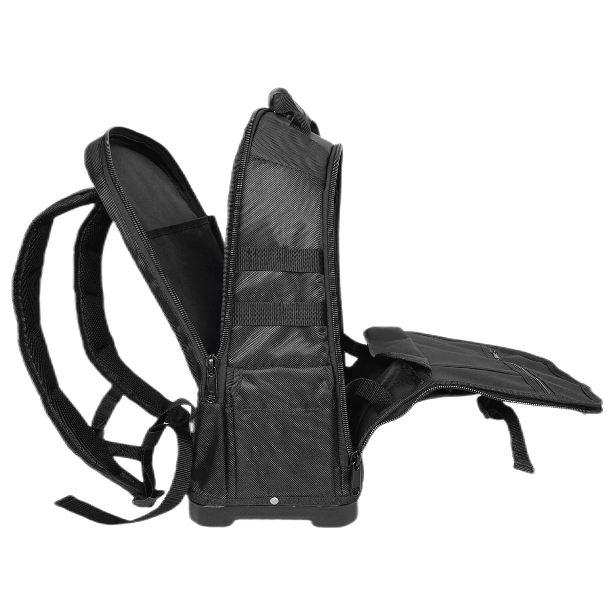 Bolsa de ferramentas de ombro portátil, mochila multifuncional, Kits de instalação e manutenção elétrica, lona grossa, grande pacote de trabalho
