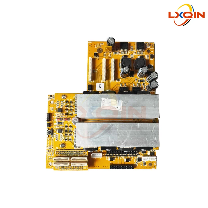 LXQIN DX5 Double Head Board K Model Board for Epson DX5 Printhead Carriage Board for X-Roland Eco Solvent Printer K Type Board