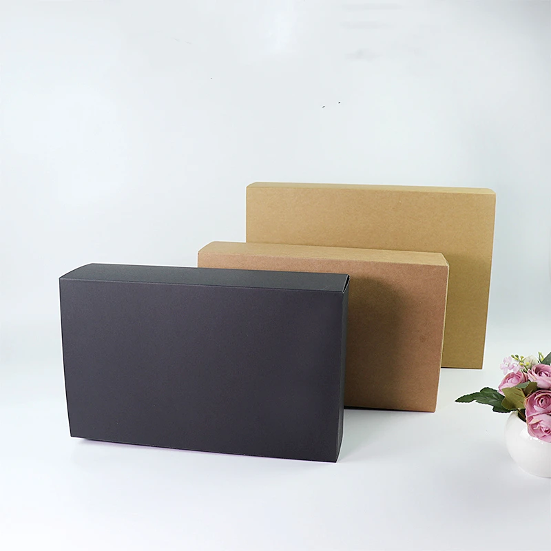 50Pcs Kraft Paper Blank Paper Gift box Stationery Packaging Box Cosmetics Package Box Gift Boxes For Postcard Envelope Photo