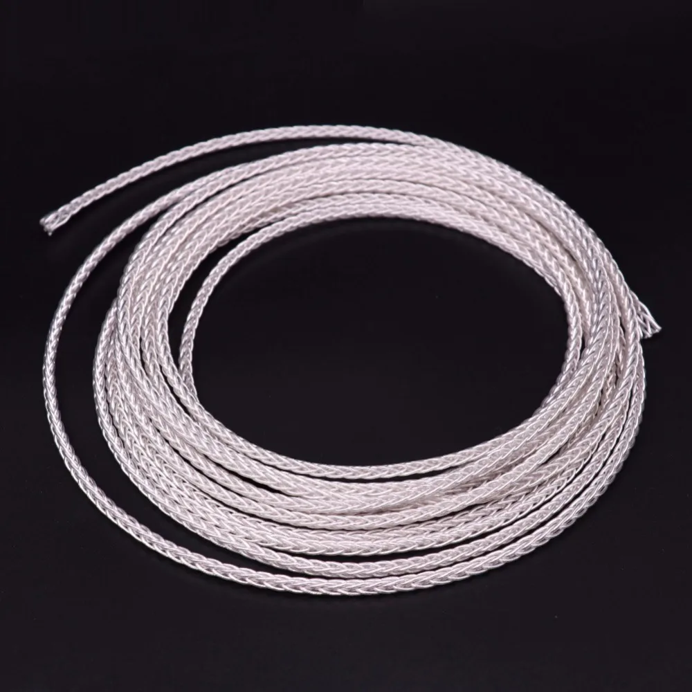 Haldane HIFI SilverComet Cao Cấp Đài Loan 7N Litz Cord OCC Tai Nghe Nhét Tai Thay Thế Cáp Nâng Cấp Cho Tai Nghe Sennheiser HD700 HD Tai Nghe 700 tai Nghe Chụp Tai