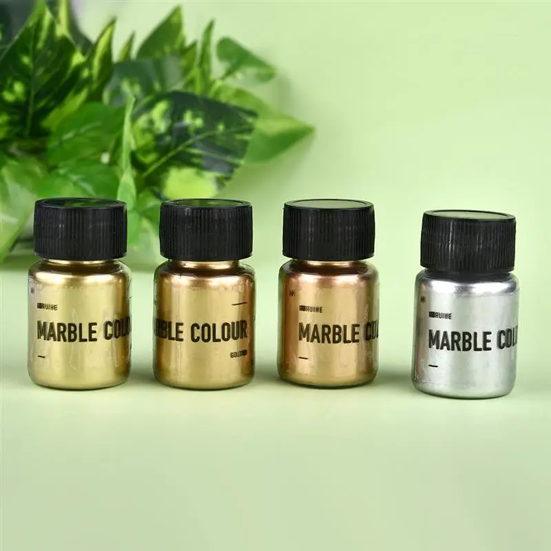 15g Epoxy Resin Colorant Glitter Marble Metallic Pigment Mirror Metal Texture Pearl Powder Resin Mold Dye Jewelry Making