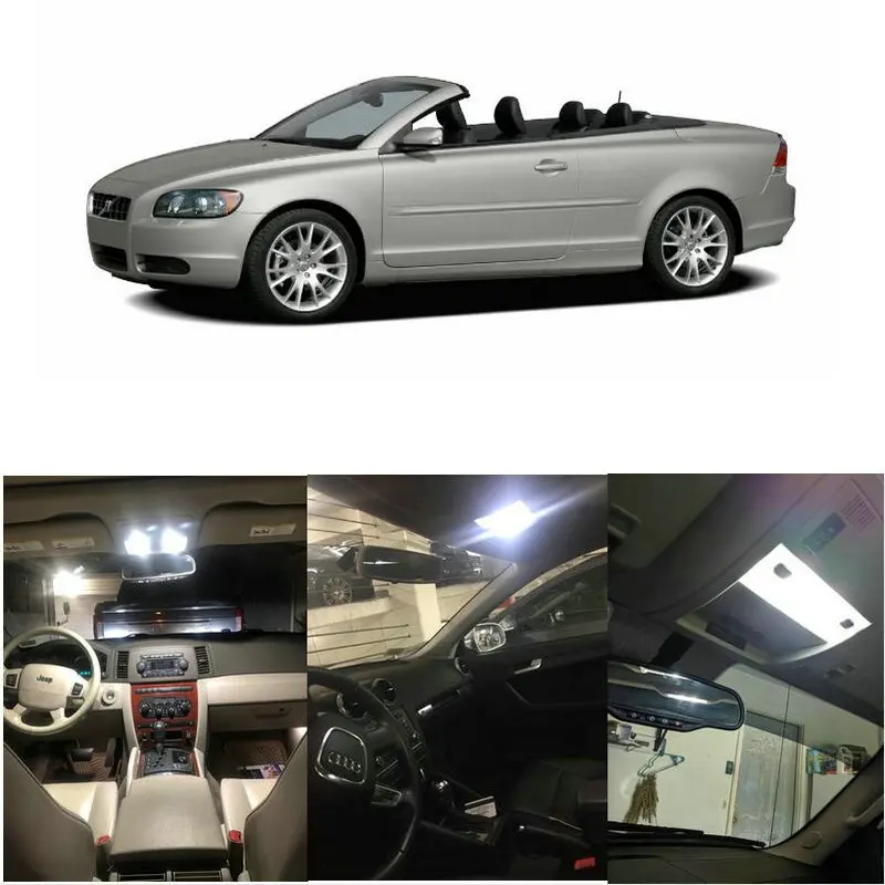 

LED interior lighting complete set For Volvo C30 C70 II Typ M S40 II XC60 V40 up to 2004