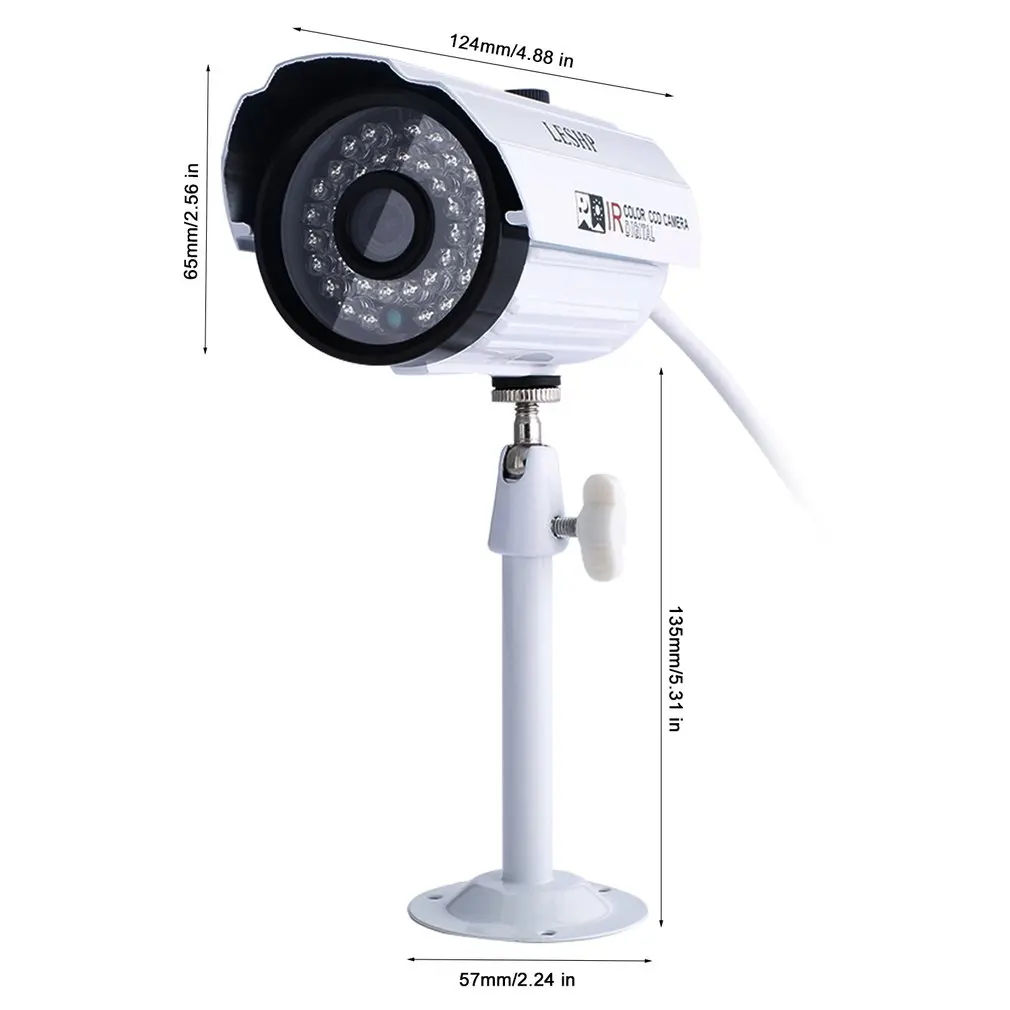 LESHP-Sensor CMOS progresivo HW20, 1080P, 2,0 megapíxeles, 36 piezas, LED IR, WIFI, Color, cámara IP CCD para seguridad del hogar