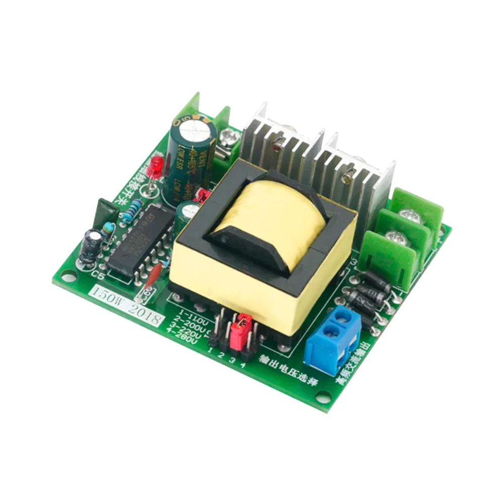 150W Convertisseur DC-AC Booster module 12V à 110V 200V 220V 280V 150W Inverter Boost Board aved