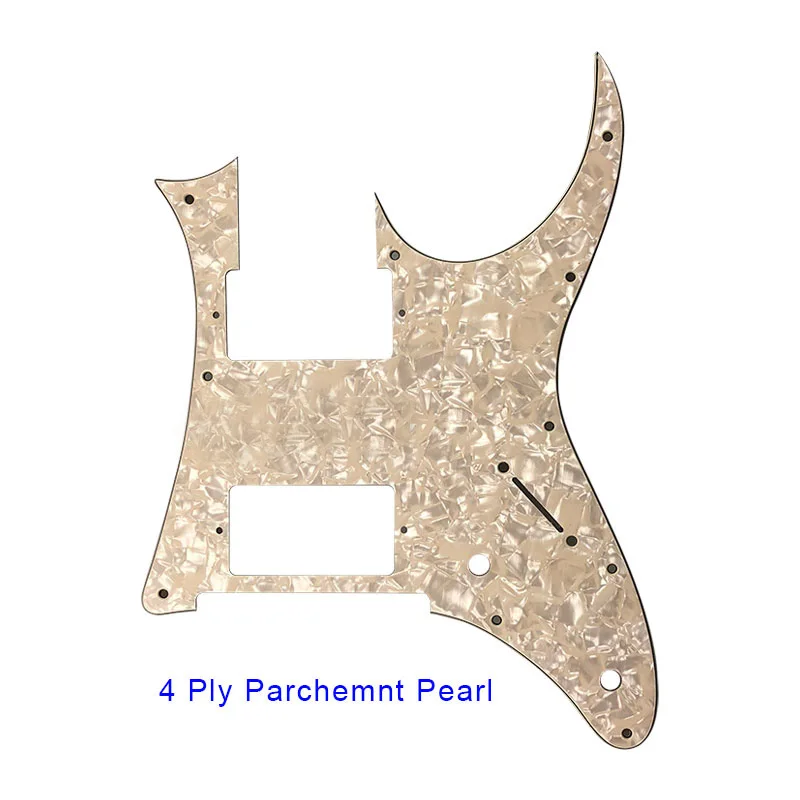 Pleroo – pièces de guitare électrique personnalisées, plaque à gratter multicolore, pour Ibanez MIJ RG 350 DX, Pickguard HH Humbucker