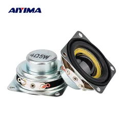 AIYIMA 1.5 Inch 4/8ohm 5W Mini Audio Portable Speaker 40mm Full Range Ultra-Thin Neodymium Loudpeakers for DIY Home Theater 2PCS