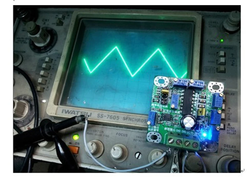 10Hz-300KHz PWM Signal Generator Module - Square wave & Triangle wave & sawtooth wave Sine wave generator DC 12V 24V