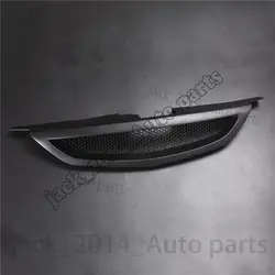 For Mazda Protege 323 2001 2002 2003 Sport Black Unpainted Front Mesh Grill Grille