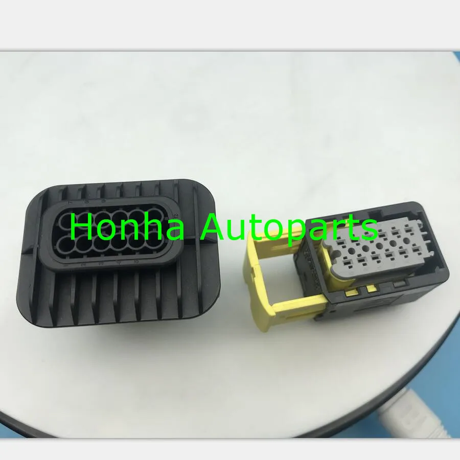 2/5/10/20 pcs/lots HDSCS 12 Ways Pin male and Female Automotive Electrical Connector 2-1703639-1 1-1564526-1 1-1564527-1