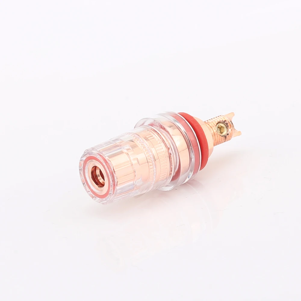 AUDIOCRAST B001 pure copper 99.998% Binding posts speaker connectors Pure copper binding post