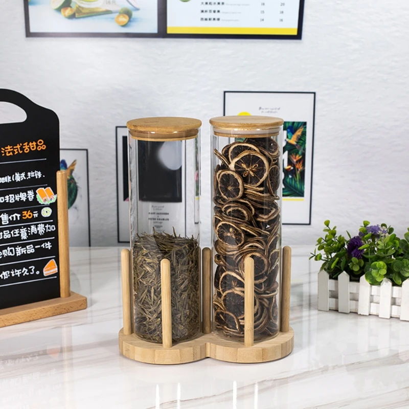 Disposable Cup Storage Holder Rack Shelf Water Tea Cups Wood Dispenser with Longer Stick Mug Display Stand Organizer