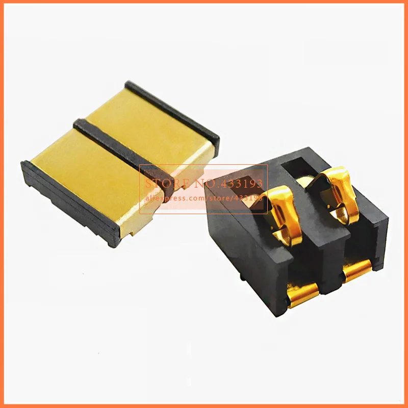 SMD 2Pin pitch  Inner Battery Connector Holder Clip Contact replacement male and female for mobile phones common use high qualit
