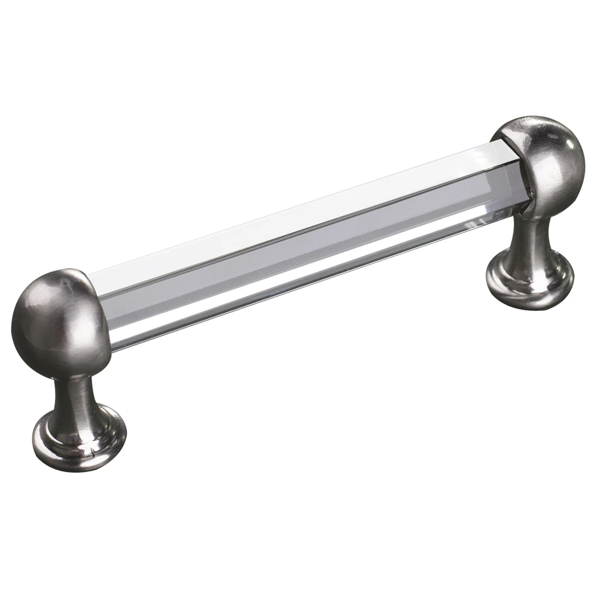 Crystal Handle for Furniture Door, Drawer Pull CC 96mm, 128mm