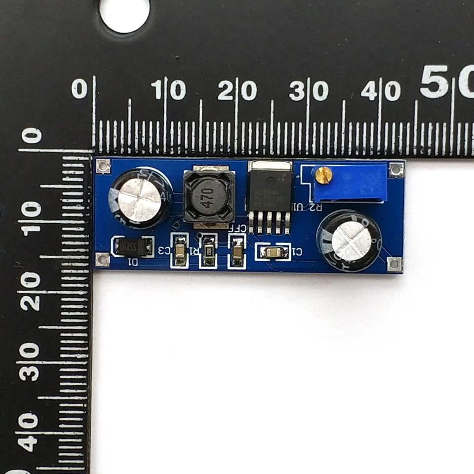 XL7015 DC-DC DC Converter Step-Down Modul 5 V-80 V Lebar Tegangan Input 7005A LM2596