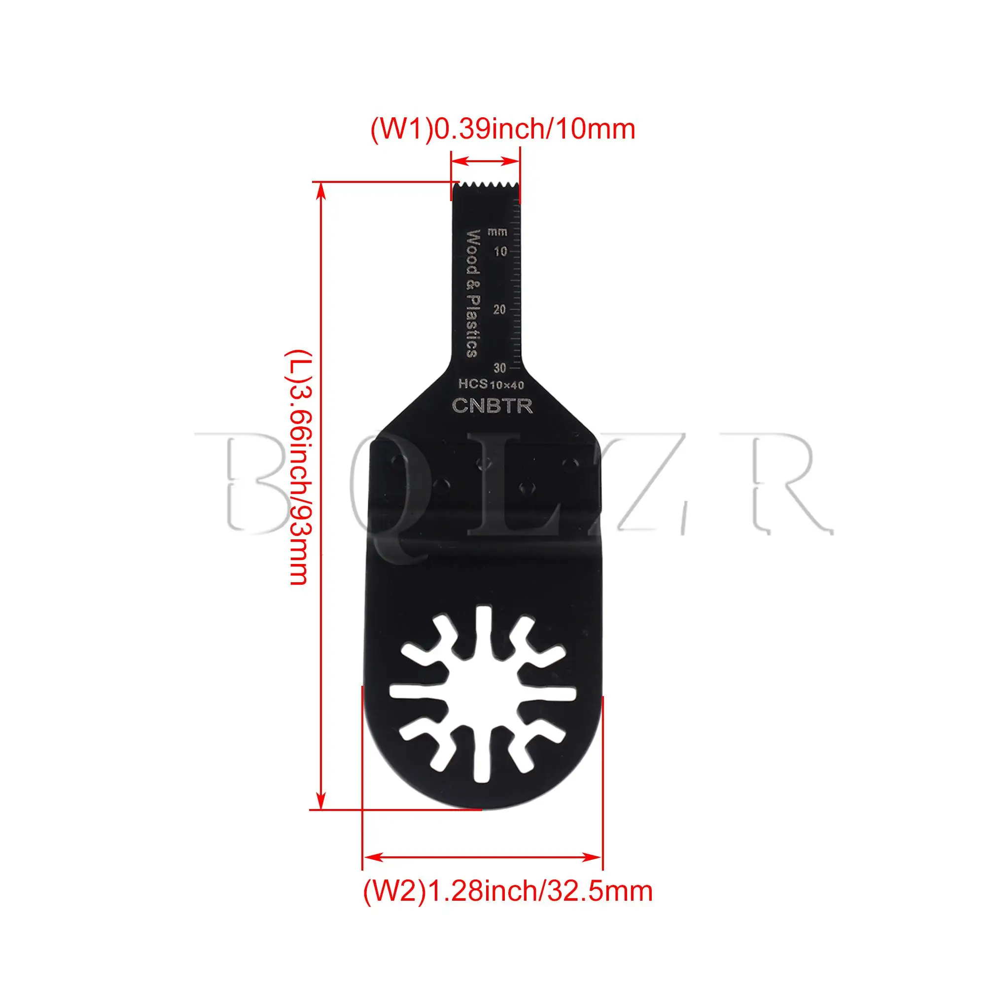 BQLZR 10x40mm Universal HCS Oszillierende Sägeblatt
