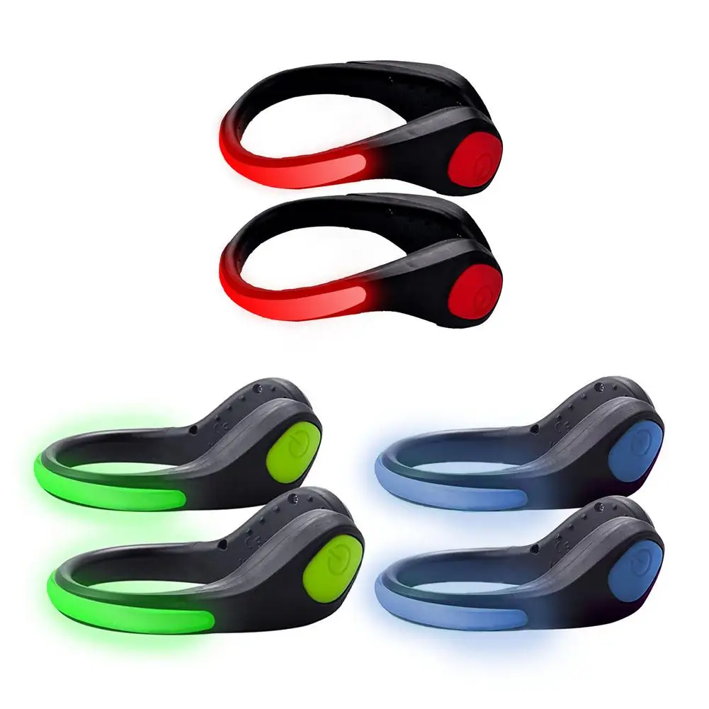 LED Shoe Clip Light Rainproof Flashing Lamp Increase Safety For Night Running Climbing Cycling Street Dancing