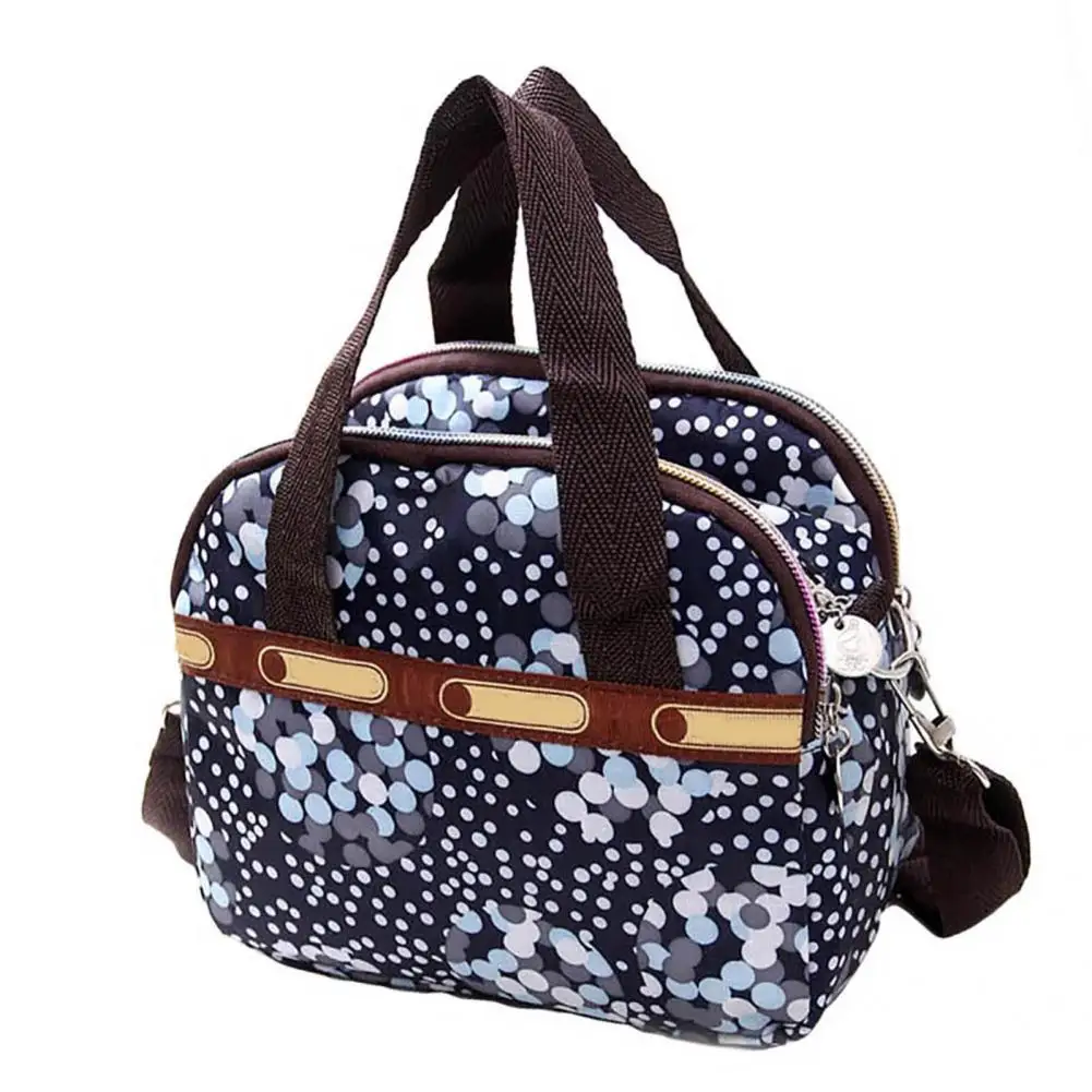 Fashionable Floral Print Shoulder Bag Satchel for Daily Activities  Colorful