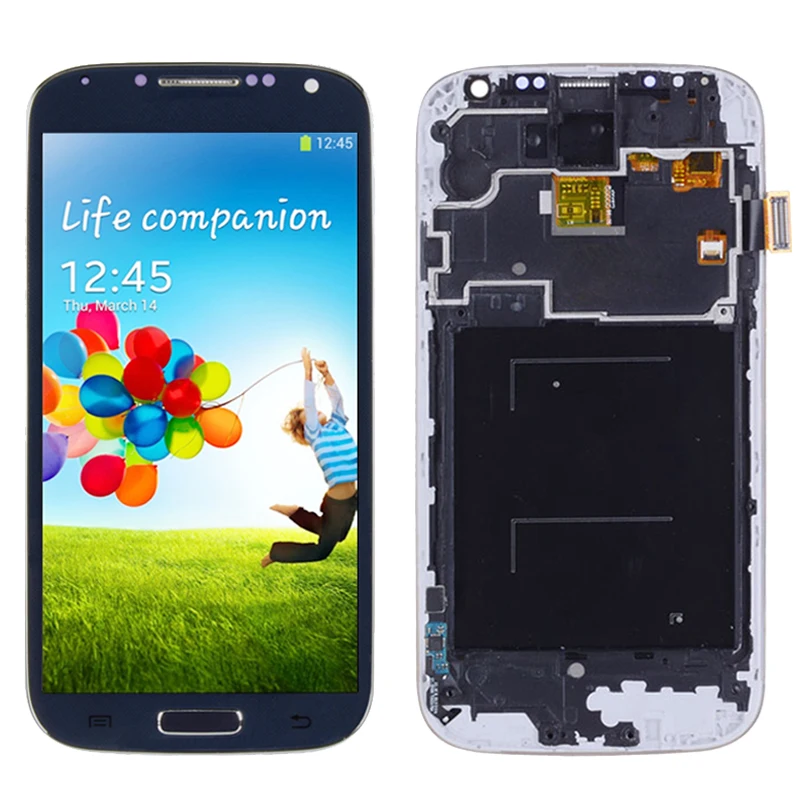 NEW 5.0\'\'S4 LCD For Samsung S4  LCD Display Touch Screen With Frame Assembly For  S4 GT-GT-i905 i9500 i9506 LCD Repair