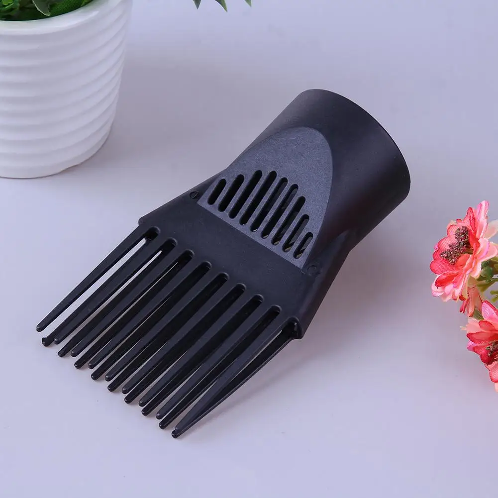 New Professional Flat Hairdryer Diffuser Blower Air Collecting Comb Mouth Wind Nozzle Comb Dryer Diffusers Comb Heat Salon Home — New