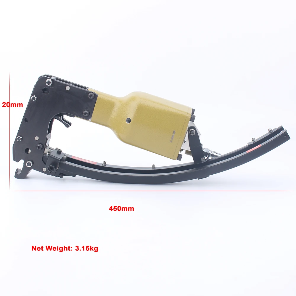 Imagem -02 - Meite M66b-pistola Pneumática Profissional com Prendedor Ferramenta de ar para Fixar a Mola do Colchão Sofá Pregador