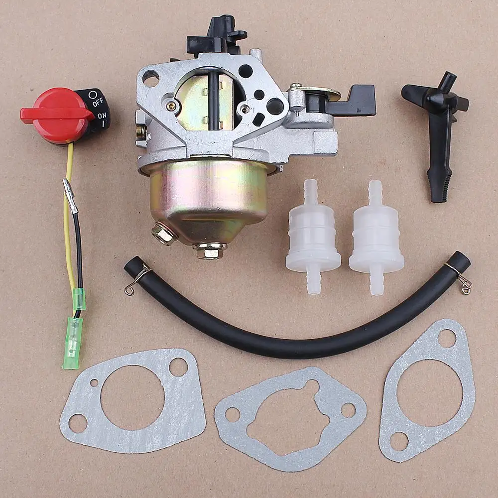 

Carburetor Kit for Honda GX240 GX340 GX390 8HP 11HP 13HP 188F 16100-ZF6-V01 Gas Engine Motor Generator Fuel Filter