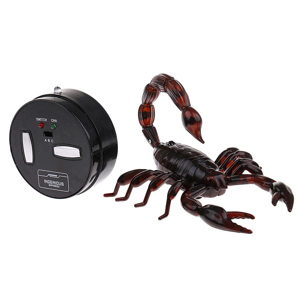 Electronic Pet Simulation Scorpion Robotic Prank Toys Remote Control for Kids