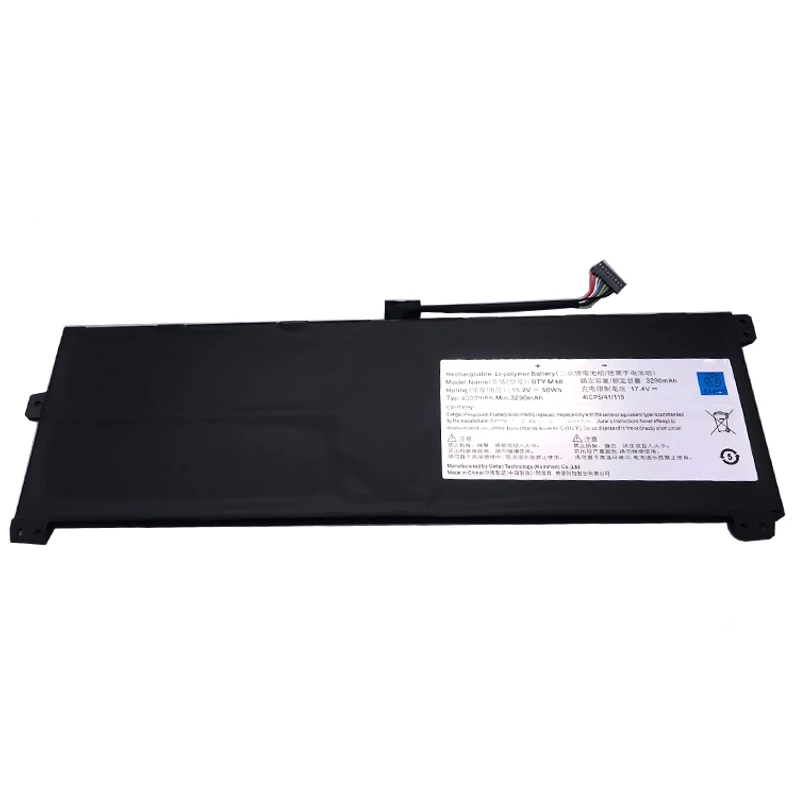 LMDTK New BTY-M48 Laptop Battery For MSI PS42 8RB 8RA 8RC MECHREVO S1 S1-C1 4ICP5/41/119 15.2V 3390mAh 50WH