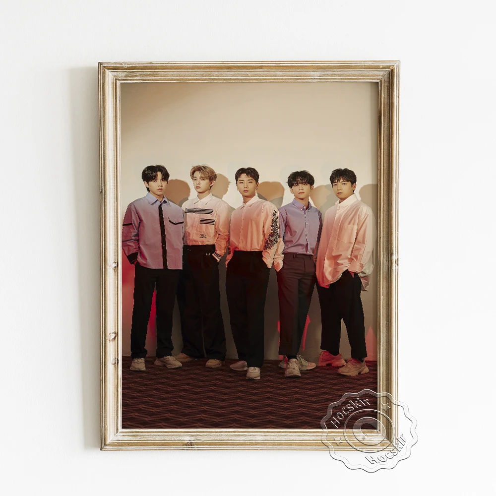 

Pop Music Male Group DAY6 Poster, Star Portrait Fashion Magazine Art Prints, K-pop Fans Club Collection Gift, Modern Wall Decor