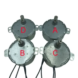 AC 220V-240V 50/60Hz 4W Synchronous Motor Permanent Magnet CW CCW TYC-50 TYC49 TYJ50 50TYZ Electr Fan Robust Turntable