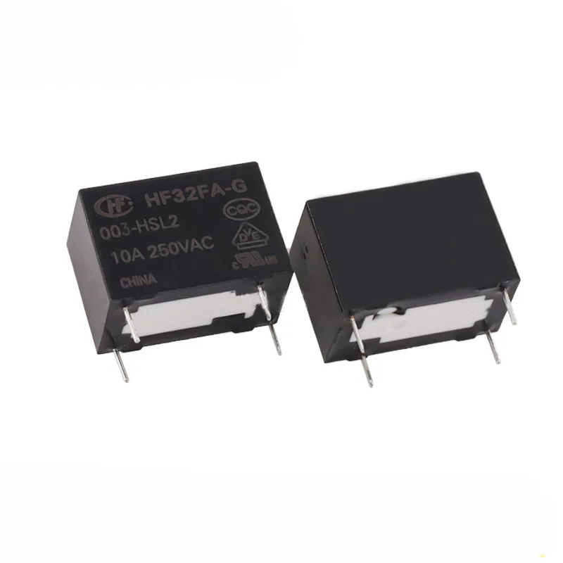 

5PCS 20PCS HOT NEW HF32FA-G-003-HSL2 HF32FA 32FA G 003 HSL2 3V Normally open relay 3VDC DC3V 10A 250VAC 4PIN