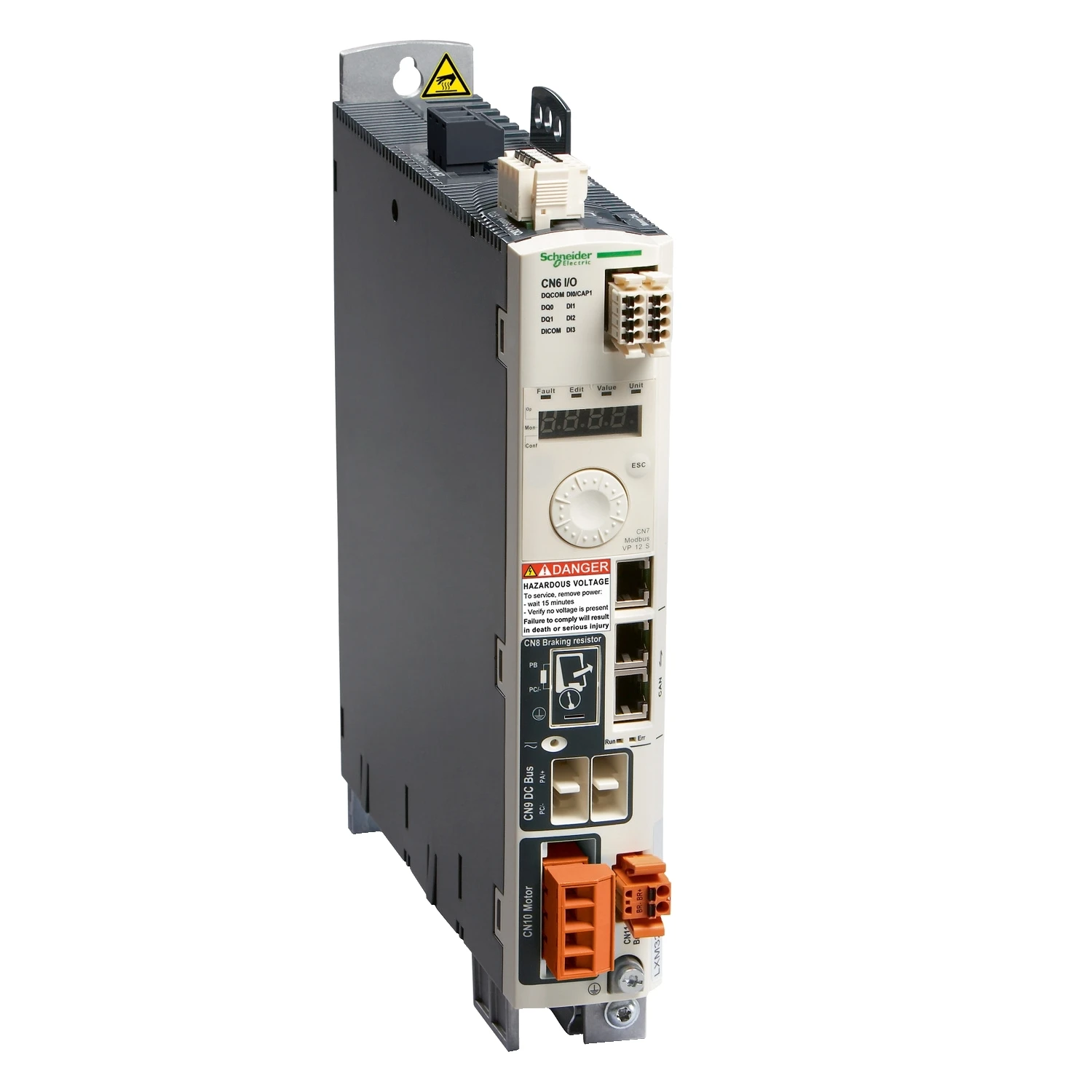 LXM32AD18N4 Motion servo drive, Lexium 32, three phase supply voltage 208/480 V, 1.8 kW