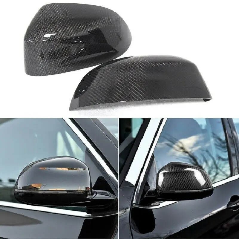 

Carbon Fiber Car Side Mirror Cover Shell For 2014-2017 BMW X3 F25 X4 F26 X5 F15 X6 F16 Replace Type