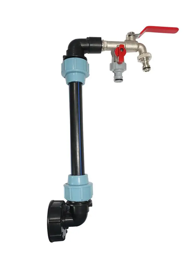 

IBC Tank Adapter 3/4 Inch Garden Hose Faucet Water Tank Hose Connector Tap Replacement Connector Fitting Valve Garden Supplies
