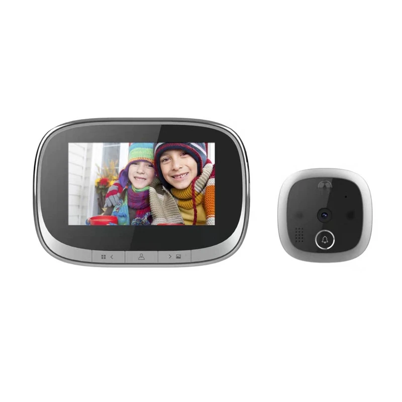 4.3 Inch TFT Digital Door Viewer Camera Video Peephole Motion Detect Door Bell Take Photo/Video IR Night Vision Door Eyes