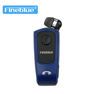 Fineblue F920 Bluetooth Headset Hands free Wireless Business Headphones Lotus Phone Remind Vibration Wear Clip Sports Earphone