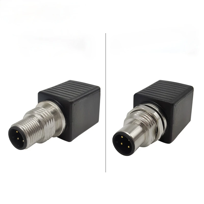 M12 To RJ45 Ethernet Extension Connector