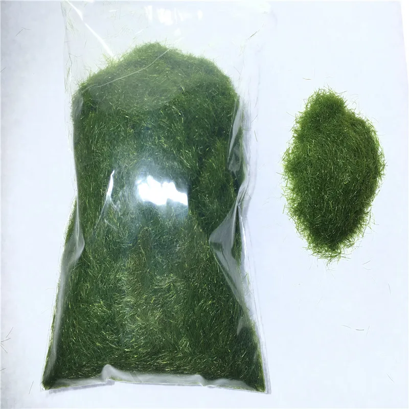 5mm 30g/bag Grass Powder Turf Flocking Nylon Toy Model Scene Making Monochrome Diorama Sand Table Green Simulation