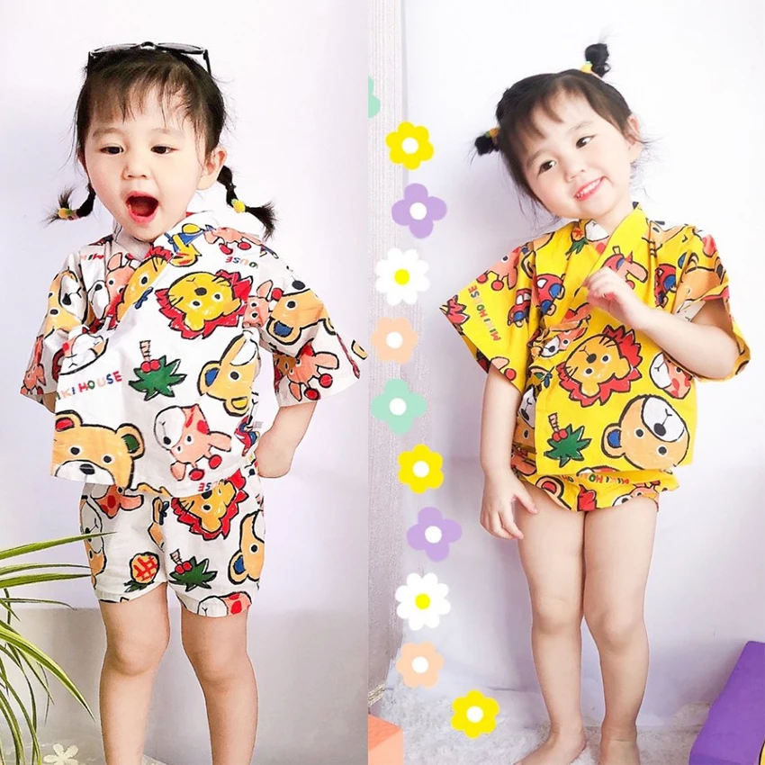 

100%Cotton Japanese Style 2022 New Summer Autumn Girls Tops Boys T Shirts Kids Clothes Boy Girl Shirt Short Sleever Clothing