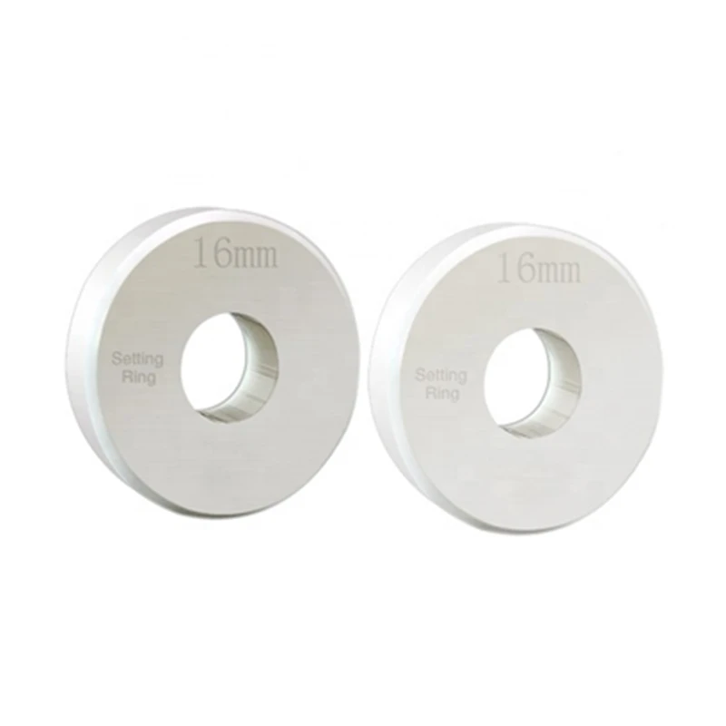 Plain ceramic ring gauge 3.00-10.000 / 10.01-15.000 / 15.01-20.000 customize smooth go nogo external round measuring O ring gage