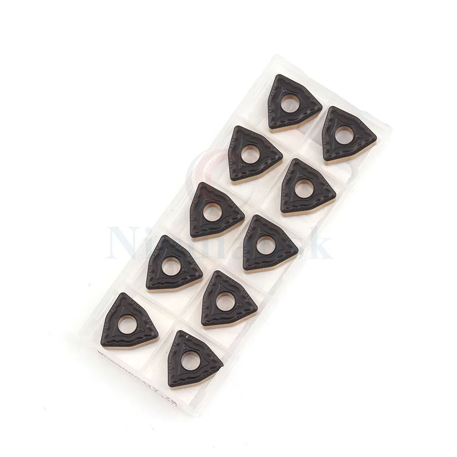 10PCS originale autentico WNMG080404 WNMG080408 WNMG080412-ZM LF9218 inserti in metallo duro utensili di tornitura CNC per la lavorazione di parti in acciaio