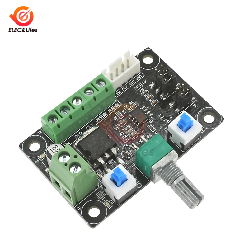 DC 12V 24V Stepper Motor Driver Controller Speed Regulator PWM Pulse Signal Generator Module 8-24V