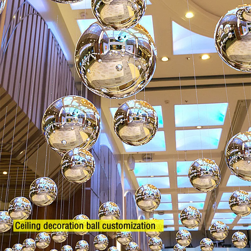 

Stainless Steel Ceiling Decoration Ball, Metal Hollow Ball, Indoor Ceiling Decoration