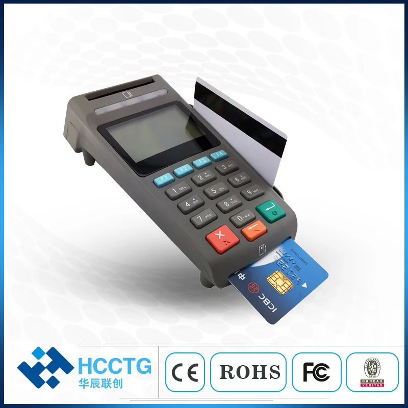 Smart Card Reader All  in 1 Desktop Security E-Payment ATM POS USB Pinpad  With LCD Display Z90PD