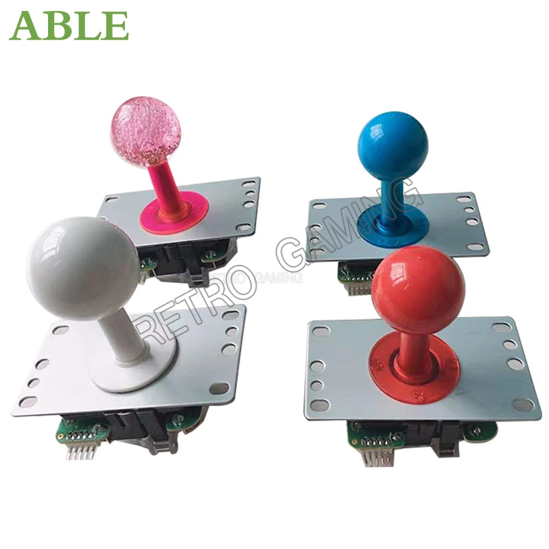 2pcs Arcade Stick For DIY Arcade Game Console Crystal Balltop Fighting Joystick Arcade Jamma Machine