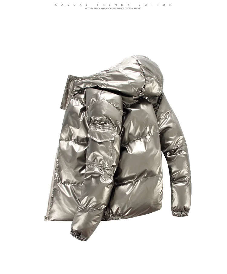Parka unisexe à capuche visuel