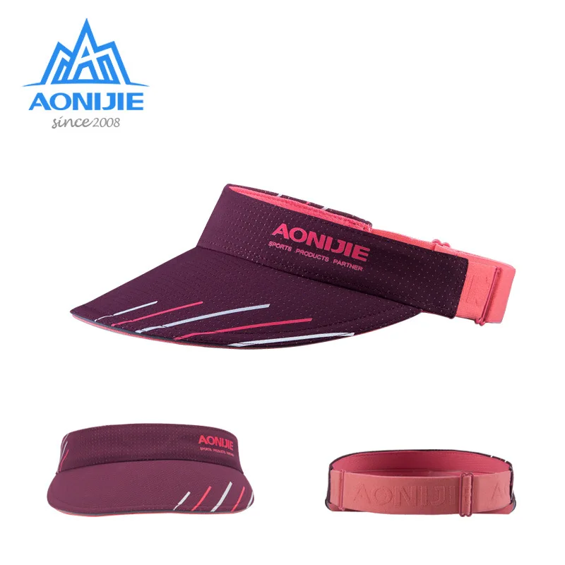 AONIJIE E4113 Sun Visor Caps Adjustable Sports Outdoor Hats Lightweight For Trailing Running Cycling Golf