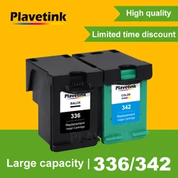 Plavetink-カートリッジ336および342,hp336 for hp342 Deskjet 5420 5420v 5432 5440 psc 1500 1503 1504と互換性があります