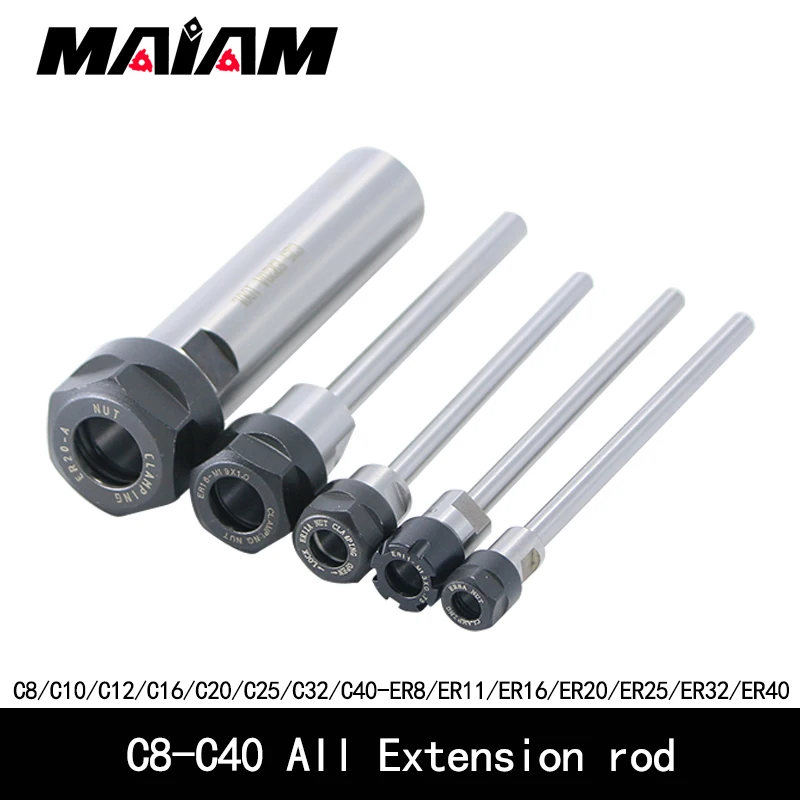 Suporte de Mandril de Pinça Cnc c6 c8 C10 C12 C16 C20 C25 C32 Er8 Er11 Er16 Er20 Er25 Er32 60l 100l 150l